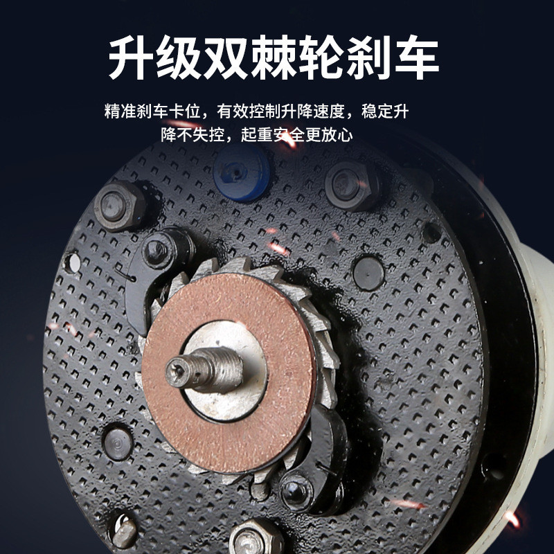 热销现货HSZ圆形手拉葫芦倒链一吨手拉葫芦1t2t3t5t10吨3米手动吊