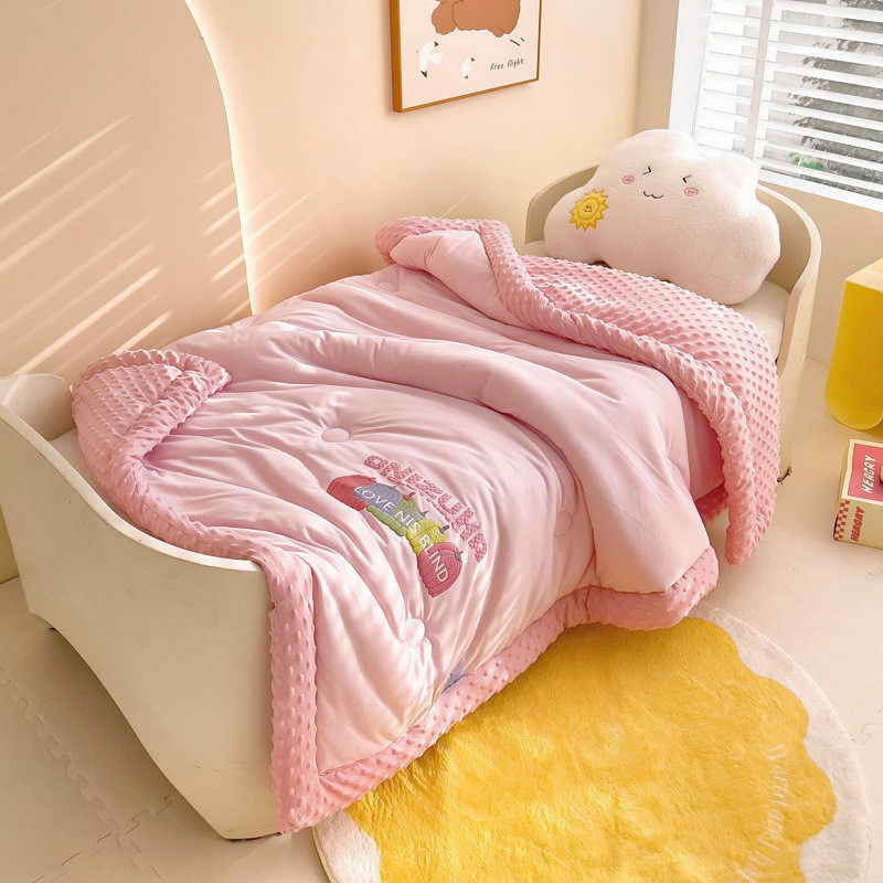 豆豆级针织棉母婴被儿童午睡毯子秋冬儿童被芯幼儿园宿舍被子,床上用品,化纤被,淘宝优惠券,粉丝福利购,淘宝优惠卷