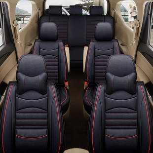 热销东风五菱宏光汽车座套垫风光s370330风行s500全包四季 亚麻七