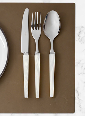 法国Capdeco不锈钢西餐餐具套装牛排刀西餐勺甜品叉黄油刀咖啡勺