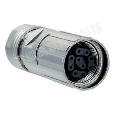 M17连接器10芯接头6FX2003-0DU37编码器线束反馈插头