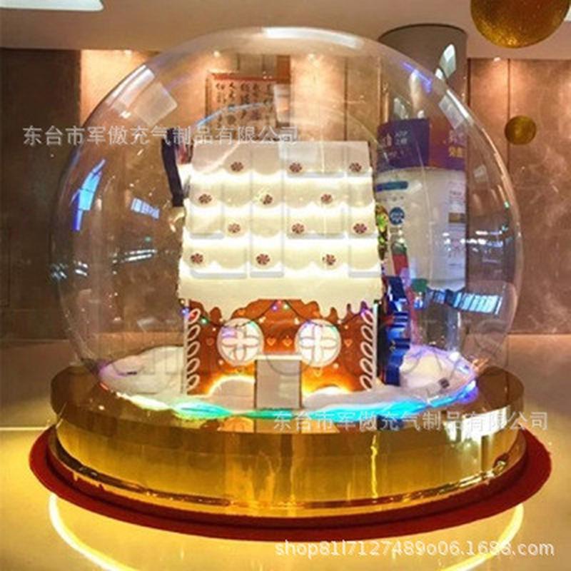 圣诞节装饰品户外圣诞老人大型氛围场景布置拍摄道具diy摆件气模