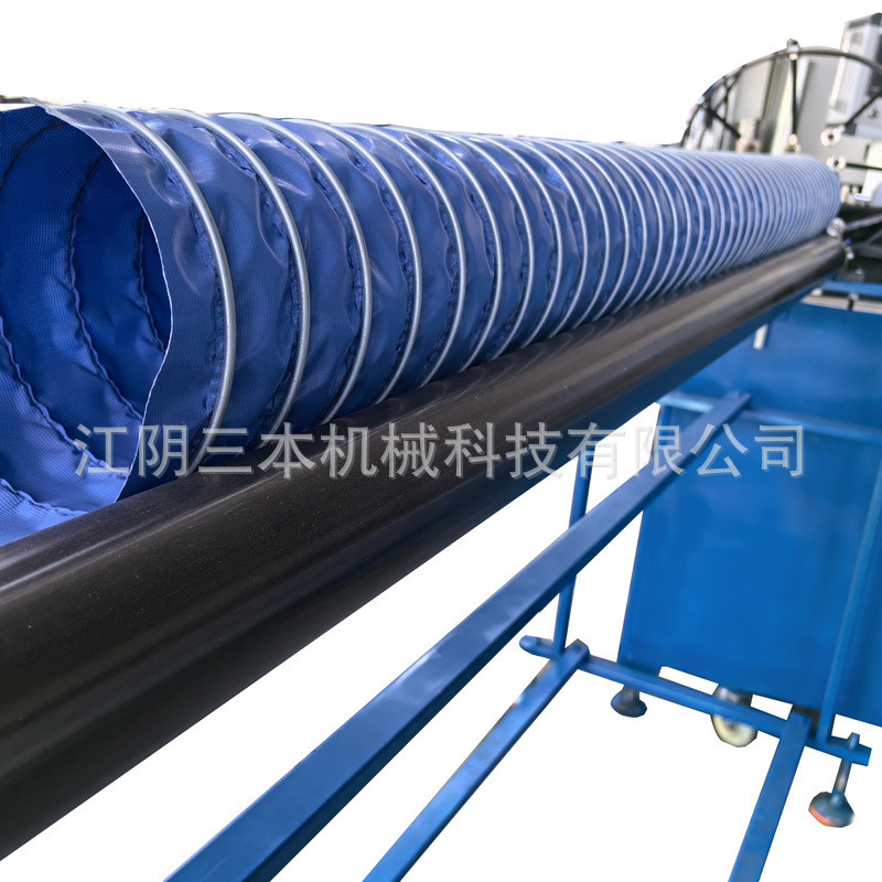 热销帆布软管机设备成型机sblr-800f金属软管成型机