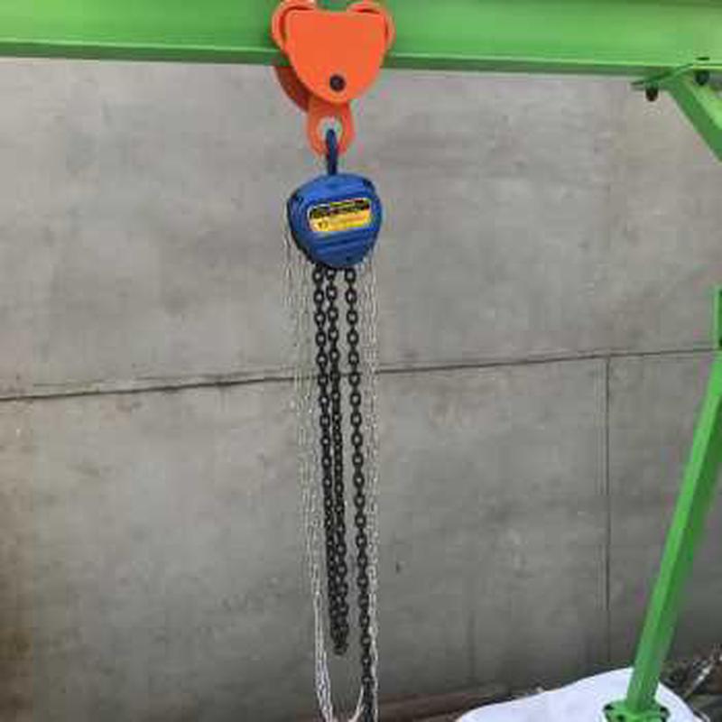 dtp9批发新龙门吊电动搭配220v380v龙门架手动钢丝绳葫芦跑车链条