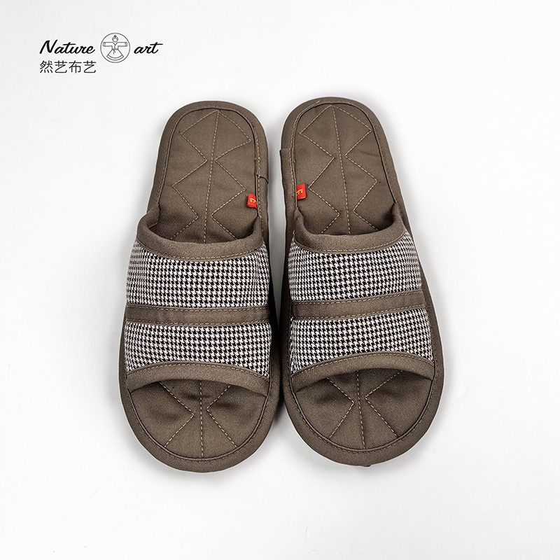 防臭脚布拖鞋居家室内纯棉男士地板静音可机洗春秋季情侣亚麻托鞋,居家布艺,居家凉拖/凉鞋,淘宝优惠券,粉丝福利购,淘宝优惠卷