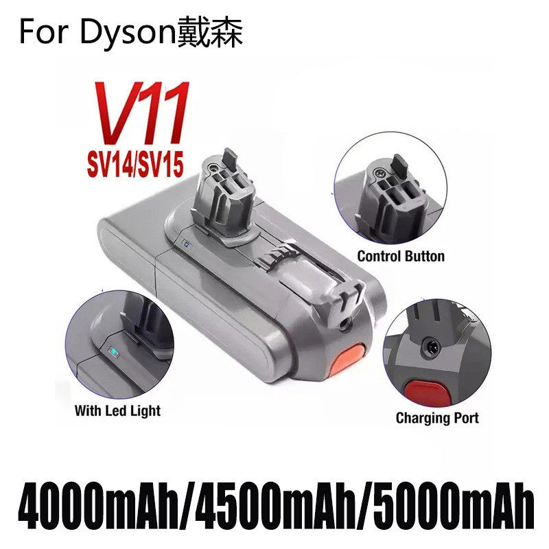 替代V11SV15SV18手持吸尘器扫地机备用电池组ForDyson