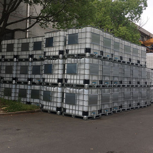 热销桶批发加厚塑料方形吨桶1000升集装现货ibc叉车周转桶集装塑