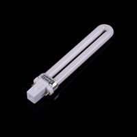美甲光療機燈管9w4根套裝UV電子燈管紫外線烤燈光療美甲工具