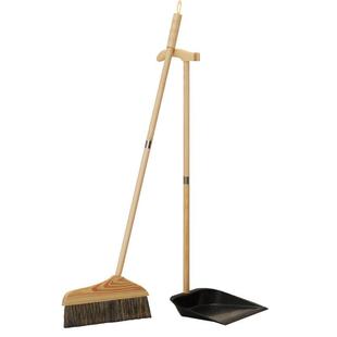 地毯鬃毛扫把簸箕套装扫地地板除尘清洁刷长柄畚斗灰斗笤帚实木刷