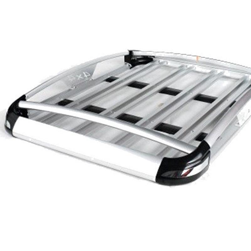 热销汽车车顶行李架加厚行李架改装铝合金自驾旅行网红车顶筐通用