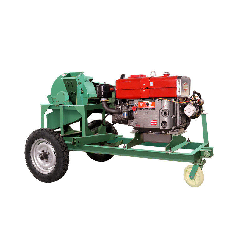 热销多功能木材粉碎机大型树枝削片机食用菌木屑锯末机小型木头破