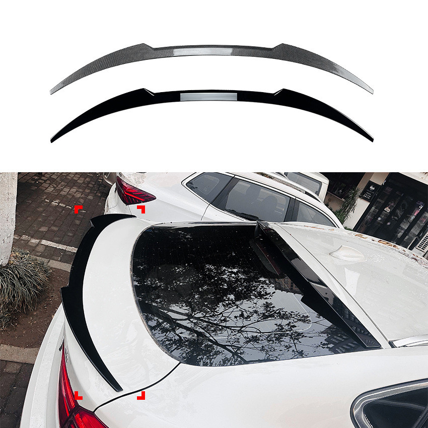 适用宝马X6F16尾翼2014-2019X6M顶翼扰流板外饰改装