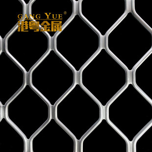菱形厂家批发护栏网铝合金美格网佛山网隔离网装饰网防护铝网