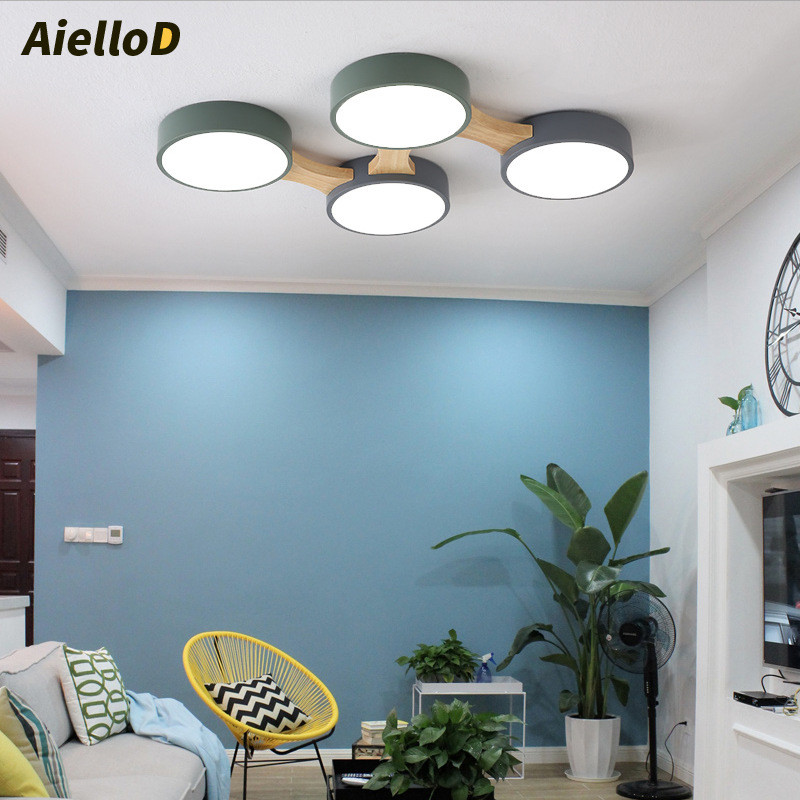个性led卧室灯吸顶灯简约现代小户型客厅餐厅日式大气北欧房间灯