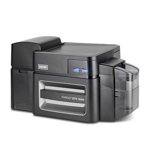 热销hid法制fargo证卡打印机dtc1500直印式哥卡机pvc员工门禁卡打