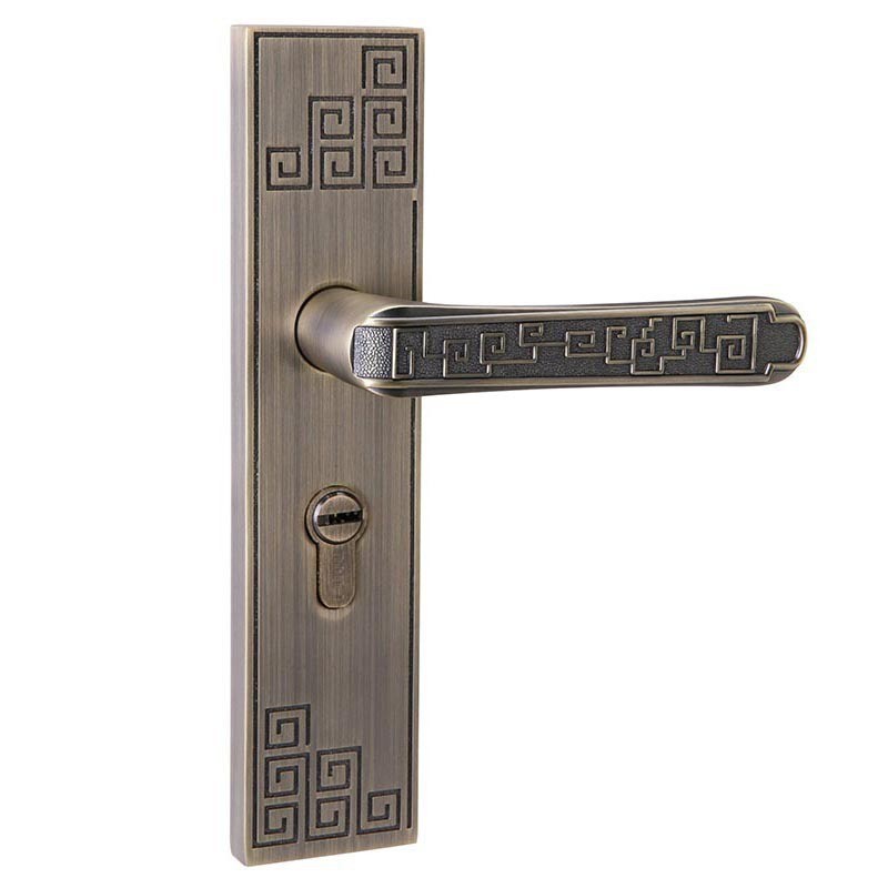 富宇浴室门锁室内大门锁别墅机械锁房门木门锁厂家直供2919