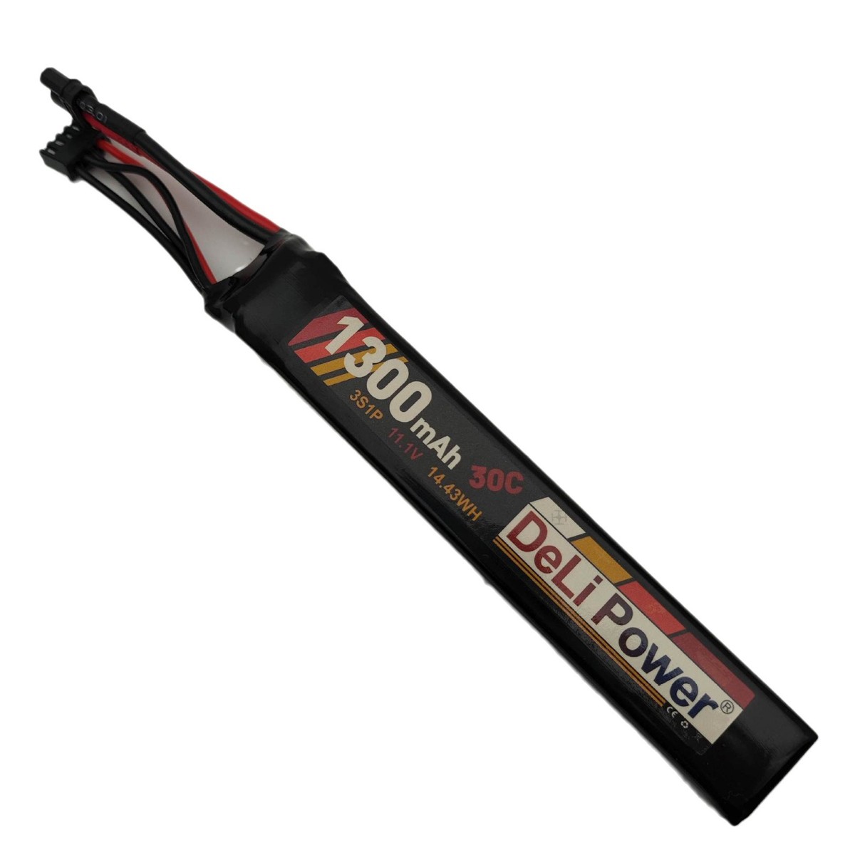 得利DeLipower水弹电池托心电池专业改装电池11.1V1300mah30C
