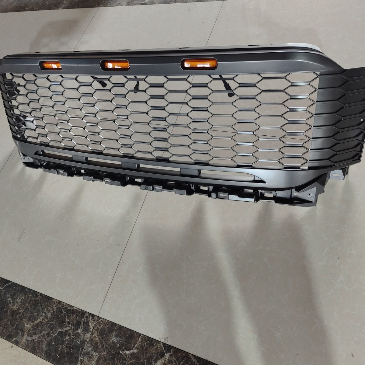 热销适用于21-22款f150越野改猛禽款f150中网黑改装猛禽中网皮卡