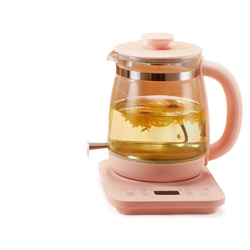 热销.养生壶家用办公室玻璃烧水煮茶器花茶全自动保温多功能热水