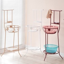 老式洗脸架子落地式家用农村结实脸盆架办公室盆架子浴室卫生间架