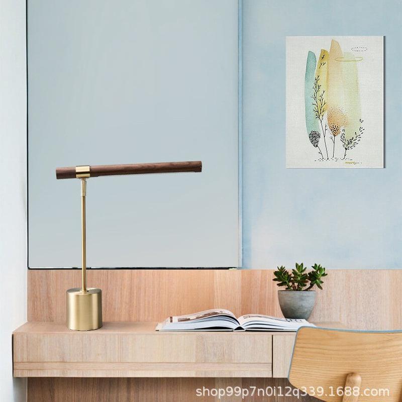 热销简约色光照明灯三室内酒店公寓卧室床头柜书桌阅读灯金属台灯