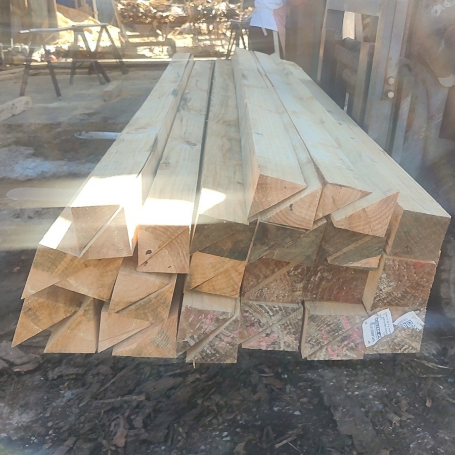 热销三角木楔子阻退器斜木块停车止器阻挡车器固定垫木三角垫木长