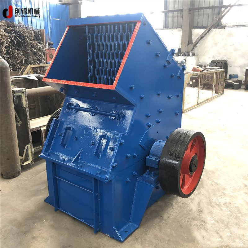 400x300型锤式打砂机 小型移动锤式破碎机 玄武岩粉碎机