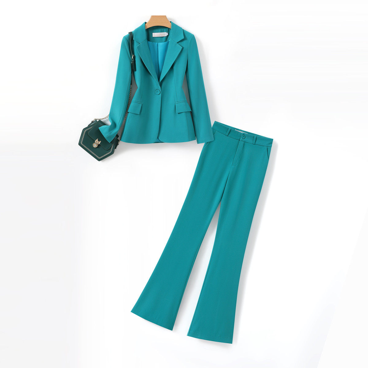 套装女春秋2024新款高级感正装职业气质时尚西裤两件套
