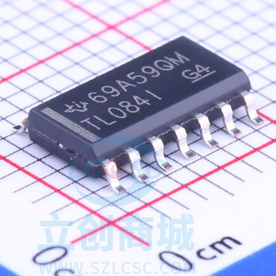 TL084I 贴片 SOP14 芯片 TL084IDR 原装 运算放大器 TL0841