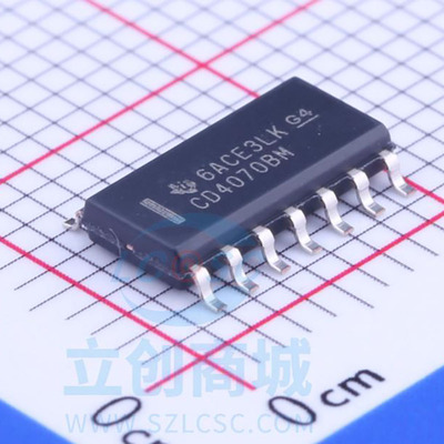 全新进口原装 贴片 CD4070BM96 CD4070BM SOIC-14 CMOS四路异或门