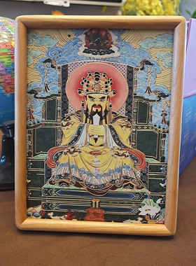 铜彩画+中堂摆台+可以定制