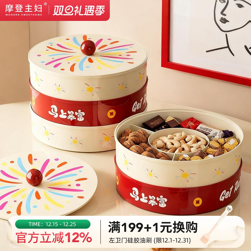 摩登主妇果盘客厅茶几家用高端