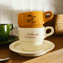 摩登主妇Mellow咖啡杯陶瓷马克杯家用情侣水杯早餐杯子下午茶茶具