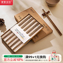 摩登主妇鸡翅木筷子家用高档抗菌防霉2025新款 木头筷家庭专人专用