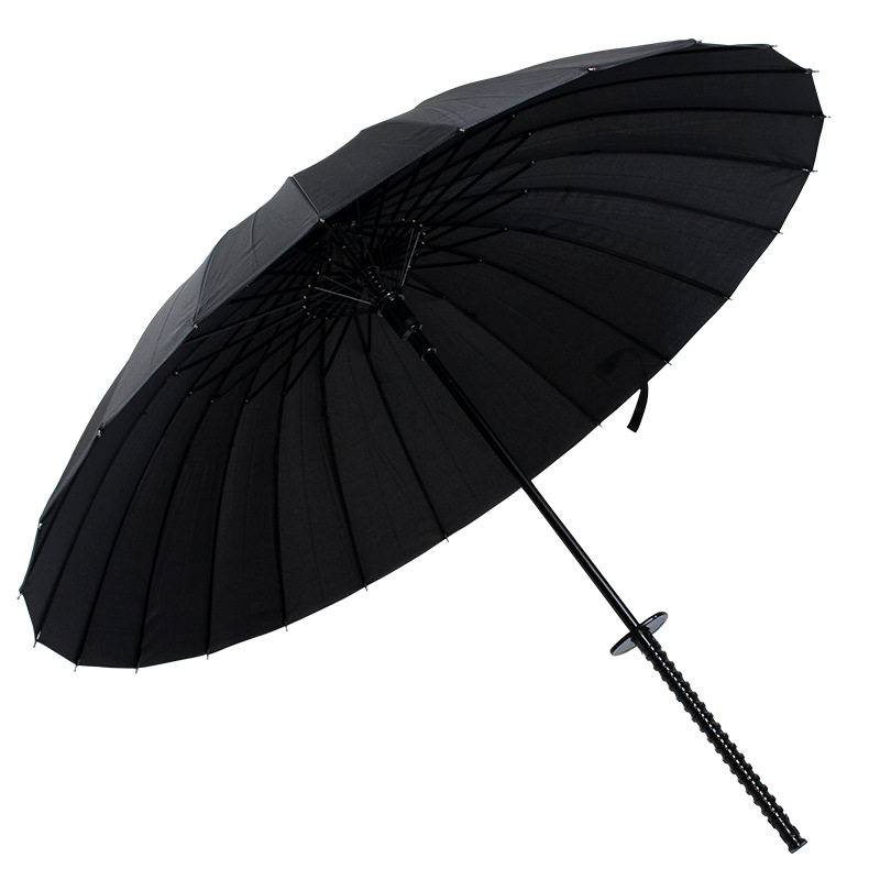 雨伞中国古风带刀的伞可拔出防身伞中刀伞剑道jk拍照日武士复古汉