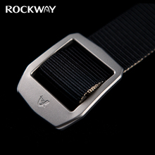 岩途纯钛合金战术腰带男款裤带休闲户外男士尼龙帆布编织皮带速干