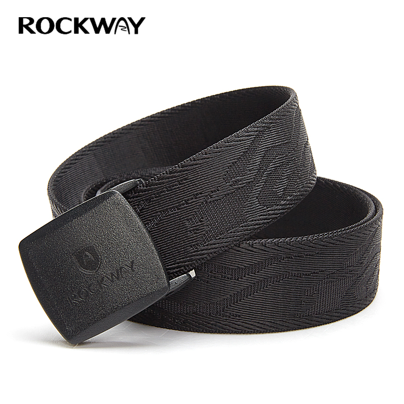 岩途户外时尚腰带金属帆布男速干