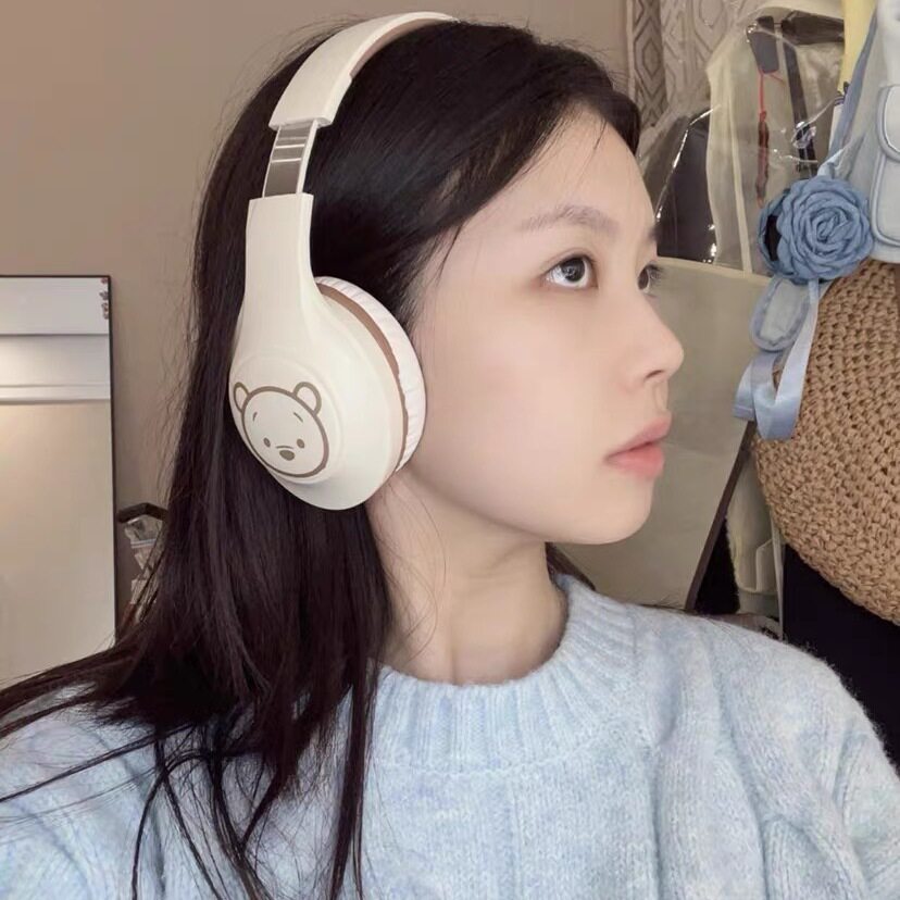 迪士尼头戴蓝牙耳机无线降噪儿童耳机男女生游戏耳麦高颜值送礼物