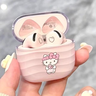 三丽鸥蓝牙耳机凯蒂猫运动降噪2025新款女生礼物高颜值S12帕恰狗