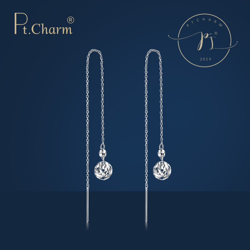 铂金耳线Pt．Charm时尚