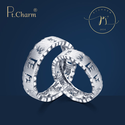 pt．charm六字真言送礼物戒指