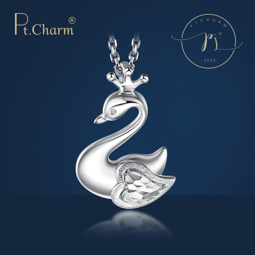 ptcharm正品pt950时尚百搭吊坠