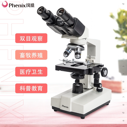 凤凰双目xsp-36观察生物显微镜