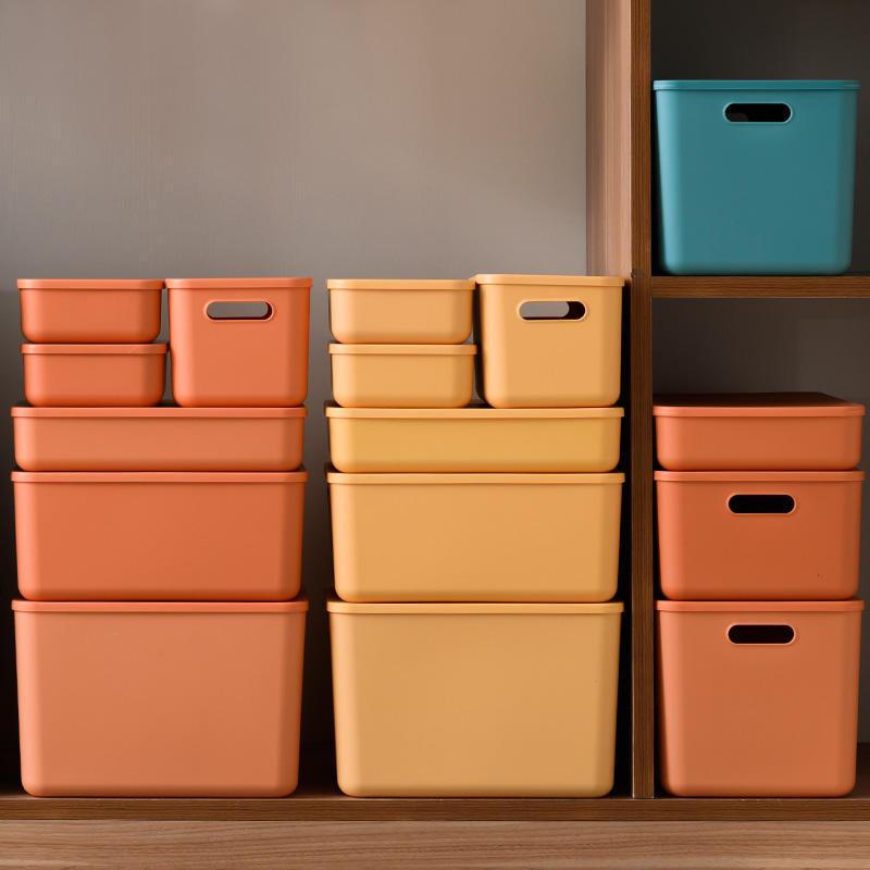 马卡龙多功能收纳盒学生储物筐