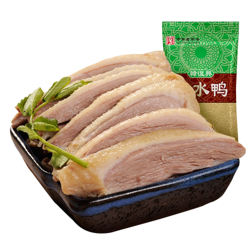 韩复兴盐水鸭490g正宗南京特产咸水鸭卤味熟食小吃下酒菜开袋即食