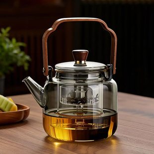 高档茶具煮茶器耐高温玻璃煮茶壶烧水泡茶家用套装电陶炉2026新款