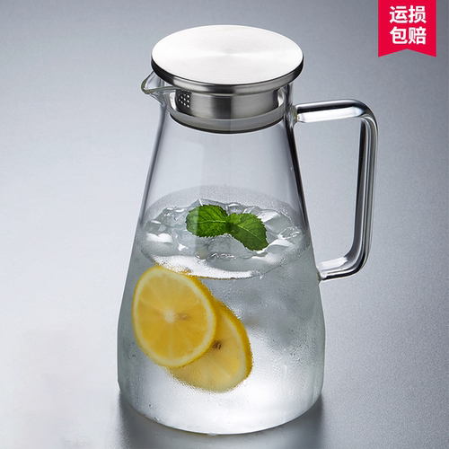 家用冷水壶耐热高温凉水壶夏玻璃凉白开水杯套装大容量扎壶冷泡瓶 - 封面
