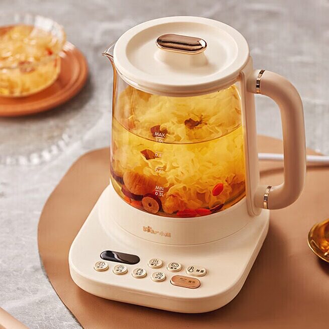 Bear/小熊养生壶带滤网YSH-D10Y2家用多功能办公室煮茶器电热水壶