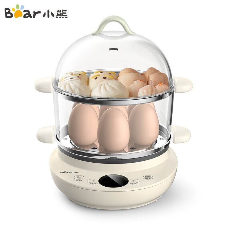 小熊 ZDQ-B14V2煮蛋器多功能煎蛋器蒸蛋器自动断电预约定时早餐机