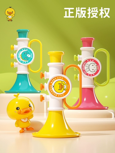 Труба, детская игрушка, маленькая губная гармошка, мегафон, свисток, музыкальные инструменты